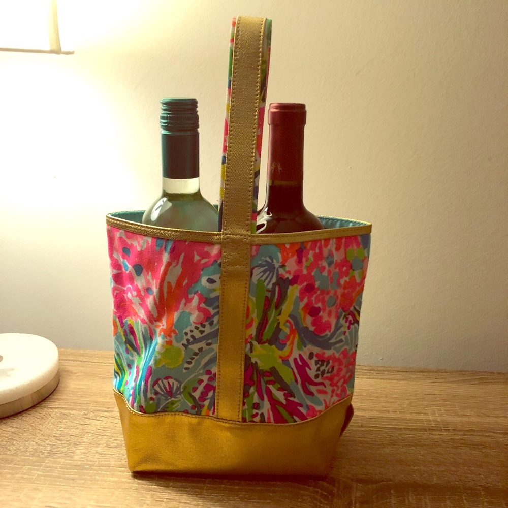 Lilly Pulitzer Bag- Wine Bag